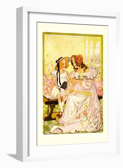 Dorothy and Ozma-John R. Neill-Framed Art Print
