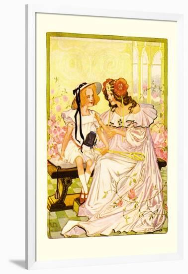 Dorothy and Ozma-John R. Neill-Framed Art Print