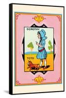 Dorothy and Toto-John R. Neill-Framed Stretched Canvas