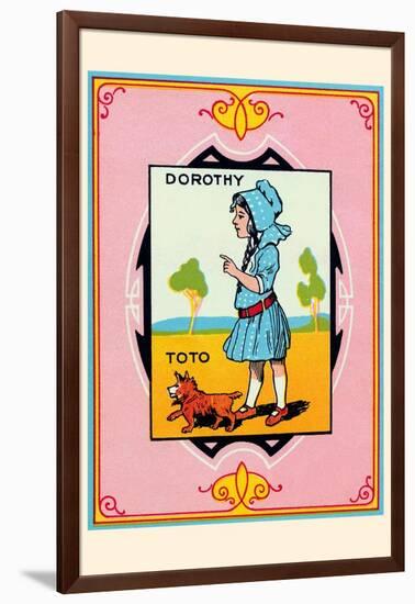 Dorothy and Toto-John R. Neill-Framed Art Print