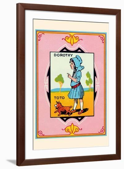 Dorothy and Toto-John R. Neill-Framed Art Print