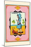 Dorothy and Toto-John R. Neill-Mounted Art Print