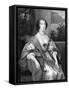 Dorothy Ctess Leicester-Antony van Dijk-Framed Stretched Canvas