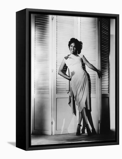 Dorothy Dandridge, American Actress-Science Source-Framed Stretched Canvas