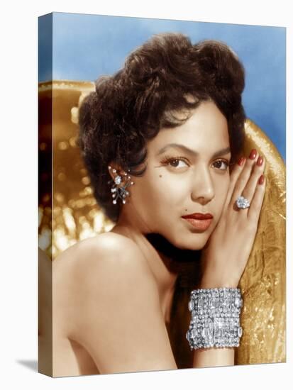 Dorothy Dandridge, ca. 1950s-null-Stretched Canvas