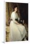 Dorothy, Daughter of Herbert Dicksee, 1917-Frank Bernard Dicksee-Framed Giclee Print