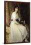 Dorothy, Daughter of Herbert Dicksee, 1917-Frank Bernard Dicksee-Framed Giclee Print