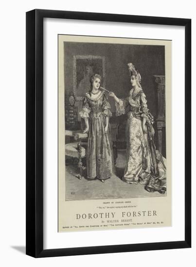 Dorothy Forster-Charles Green-Framed Giclee Print