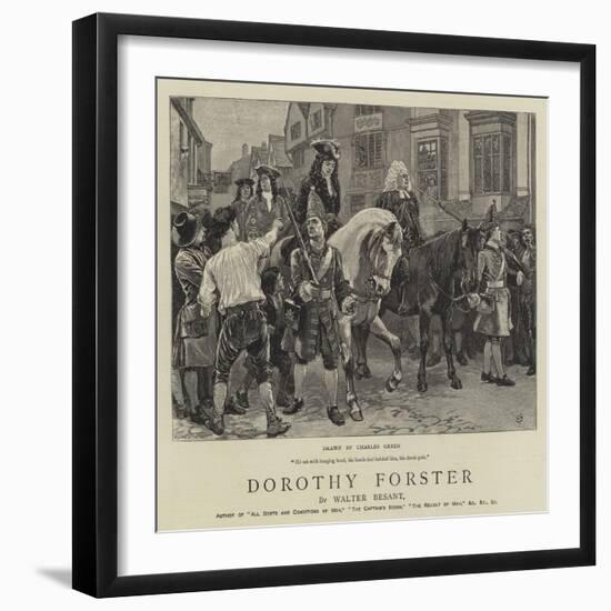 Dorothy Forster-Charles Green-Framed Giclee Print