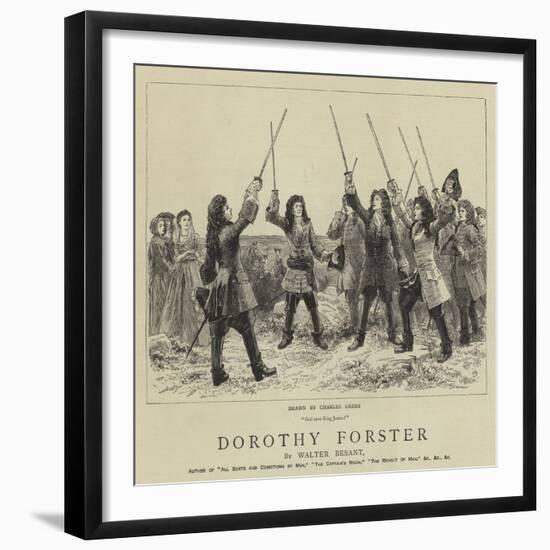 Dorothy Forster-Charles Green-Framed Giclee Print