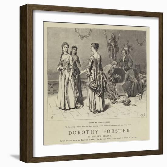 Dorothy Forster-Charles Green-Framed Giclee Print