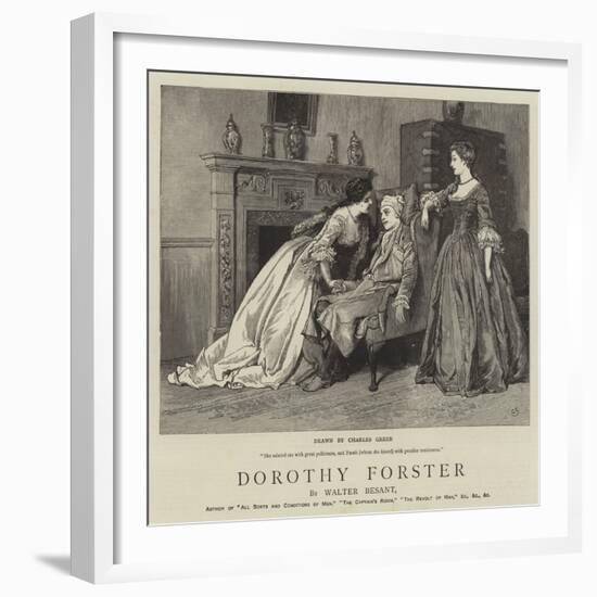 Dorothy Forster-Charles Green-Framed Giclee Print