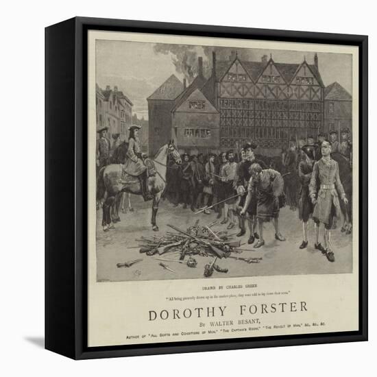 Dorothy Forster-Charles Green-Framed Stretched Canvas