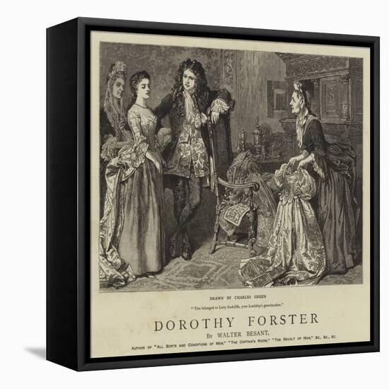 Dorothy Forster-Charles Green-Framed Stretched Canvas