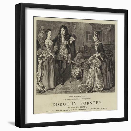 Dorothy Forster-Charles Green-Framed Giclee Print