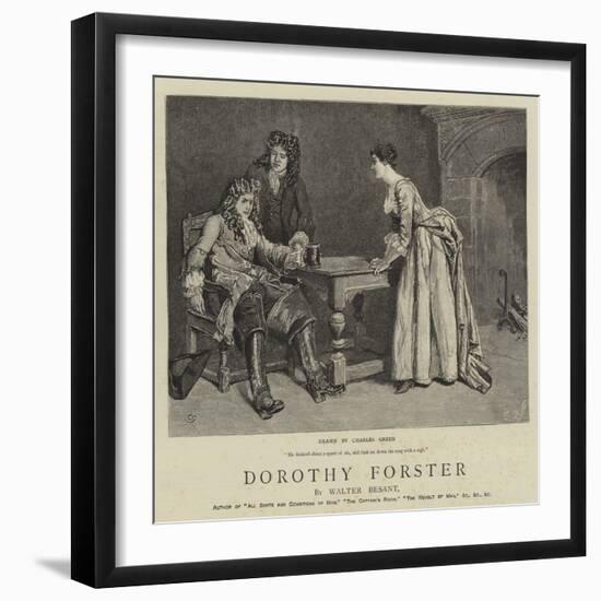 Dorothy Forster-Charles Green-Framed Giclee Print