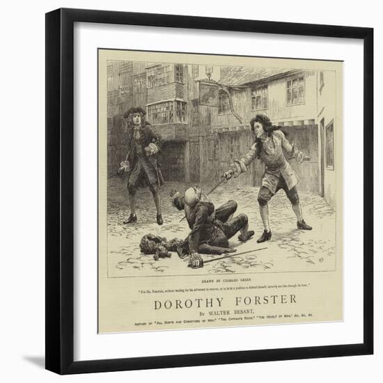 Dorothy Forster-Charles Green-Framed Giclee Print