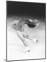 Dorothy Hamill, Star Skater, Performs a Layback Spin-null-Mounted Photo