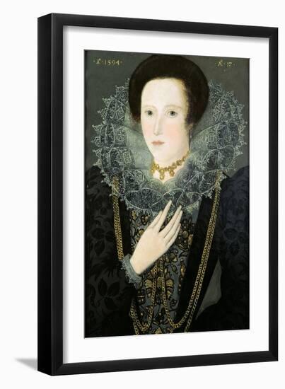 Dorothy Huddelston (Nee Dormer), 1594-Nicholas Hilliard-Framed Giclee Print