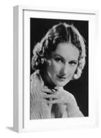 Dorothy Jordan, American Actress, 20th Century-null-Framed Photographic Print