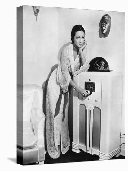 Dorothy Lamour, 1937-null-Stretched Canvas