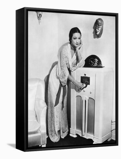 Dorothy Lamour, 1937-null-Framed Stretched Canvas