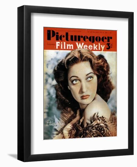 Dorothy Lamour, American Actress, 1941-null-Framed Giclee Print