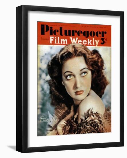 Dorothy Lamour, American Actress, 1941-null-Framed Giclee Print