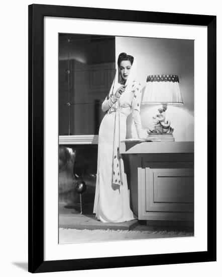 Dorothy Lamour, Caught in the Draft, 1941-null-Framed Photographic Print