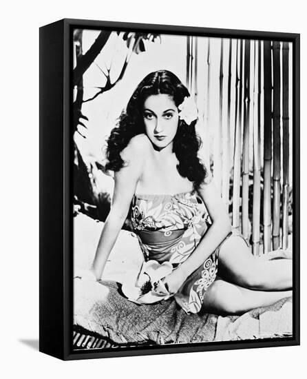 Dorothy Lamour-null-Framed Stretched Canvas