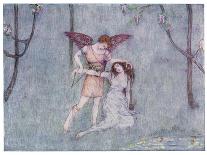 Cupid on the Cypress Tree-Dorothy Mullock-Framed Art Print