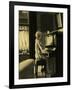 Dorothy Playing the Piano, 30th November 1931-George Adamson-Framed Giclee Print