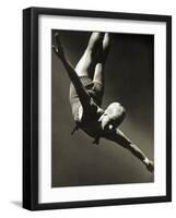 Dorothy Poynton at the Berlin Olympic Games, 1936-null-Framed Photographic Print