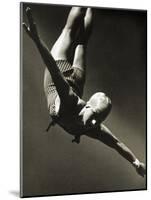 Dorothy Poynton at the Berlin Olympic Games, 1936-null-Mounted Photographic Print
