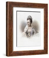 Dorothy Quincy Hancock Scott, Dorothy Quincy, Portrait by John Singleton Copley-John Singleton Copley-Framed Giclee Print