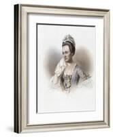 Dorothy Quincy Hancock Scott, Dorothy Quincy, Portrait by John Singleton Copley-John Singleton Copley-Framed Giclee Print