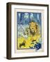 Dorothy Tells the Cowardly Lion That He Ought to Be Ashamed of Himself-null-Framed Photographic Print