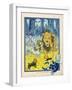 Dorothy Tells the Cowardly Lion That He Ought to Be Ashamed of Himself-null-Framed Photographic Print