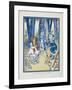 Dorothy, the Tin Woodman and the Scarecrow-William Denslow-Framed Giclee Print