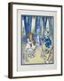 Dorothy, the Tin Woodman and the Scarecrow-William Denslow-Framed Giclee Print