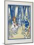 Dorothy, the Tin Woodman and the Scarecrow-William Denslow-Mounted Giclee Print