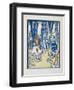 Dorothy, the Tin Woodman and the Scarecrow-William Denslow-Framed Giclee Print