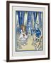 Dorothy, the Tin Woodman and the Scarecrow-William Denslow-Framed Giclee Print