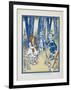 Dorothy, the Tin Woodman and the Scarecrow-William Denslow-Framed Giclee Print