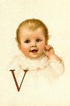 Baby Face V-Dorothy Waugh-Framed Stretched Canvas