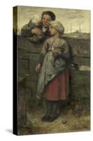 Dorpelingen, Jacob Maris-Jacob Maris-Stretched Canvas