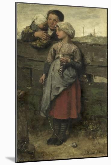 Dorpelingen, Jacob Maris-Jacob Maris-Mounted Art Print