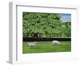 Dorset Parkland, 2007-Liz Wright-Framed Giclee Print
