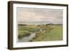 Dorset Scenery: Portland Bill from Weymouth Bay-Walter Tyndale-Framed Art Print
