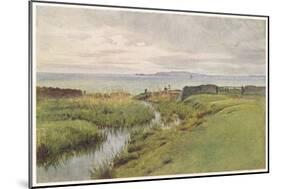 Dorset Scenery: Portland Bill from Weymouth Bay-Walter Tyndale-Mounted Art Print